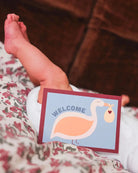 Carte de naissance Welcome Baby cigogne — Ma Petite Vie — Welcome Baby cigogne — autre vue 2 | Appart 17 Bruxelles
