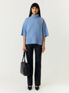 YAS EMILA Pull col roulé en laine — vue 3