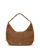 Hindbag Bianca Sac hobo porté épaule, velours ou effet laine — Hindbag — Velours macchiato — packshot 3 | Appart 17 Bruxelles