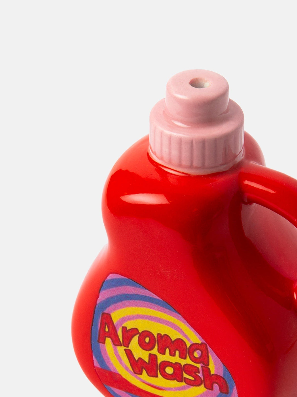 Porte-encens bidon de lessive Freshup en céramique — DOIY — Rouge — détail 4 | Appart 17 Bruxelles