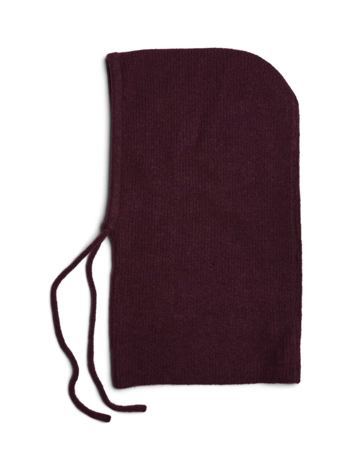 PCSOLINA Cagoule en maille côtelée à liens — Pieces — Winetasting — packshot | Appart 17 Bruxelles