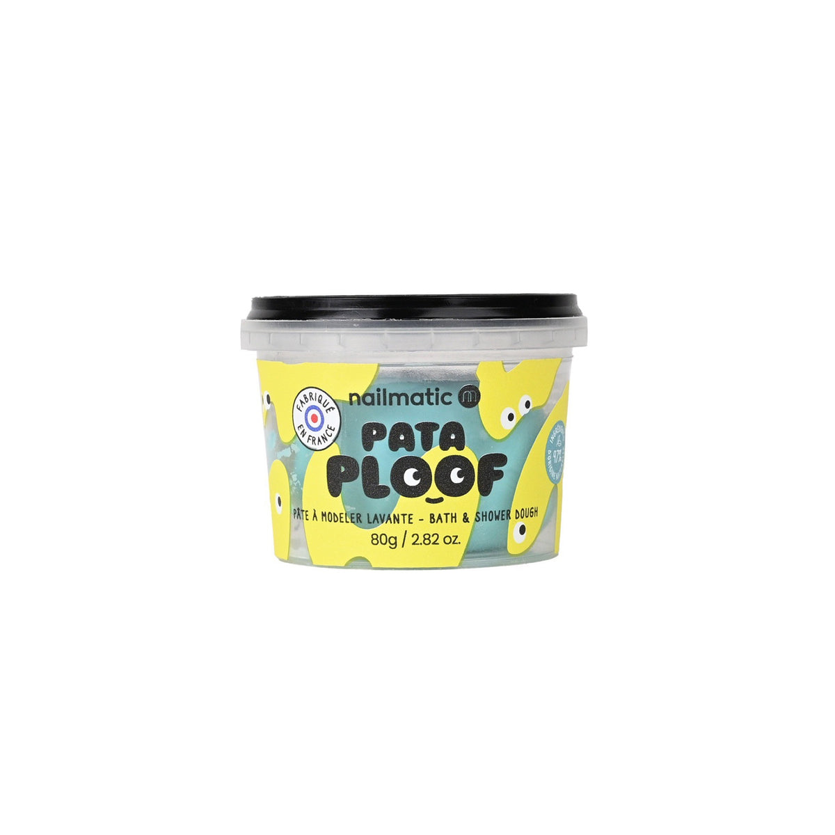 Pataploof, pâte à modeler lavante pour le bain 80 g — Nailmatic — Bleue — packshot | Appart 17 Bruxelles