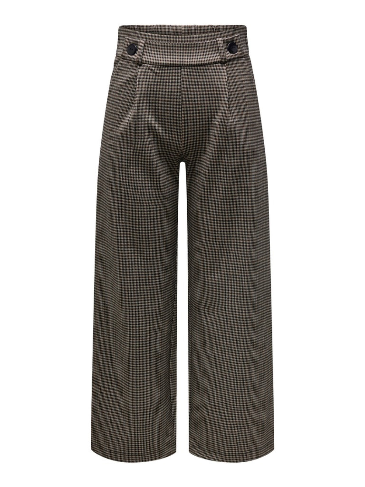 JDYGEGGO Pantalon large à carreaux taille haute — JDY — Cobblestone MINI CHECK — packshot 6 | Appart 17 Bruxelles