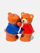 Salière et poivrière oursons Teddy en céramique — DOIY — Caramel — packshot 2 | Appart 17 Bruxelles