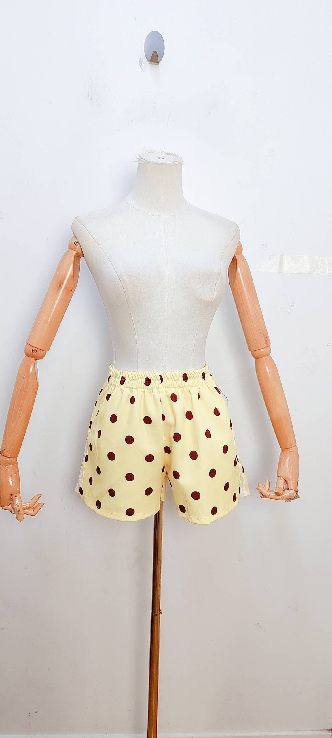 Ensemble veste et short à pois — Jaune — vue 3 | Appart 17