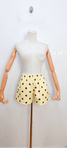 Ensemble veste et short à pois — Jaune — vue 3 | Appart 17