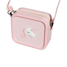 Pochette bandoulière en silicone pour appareil photo enfant — The Zoofamily — Licorne — autre vue 3 | Appart 17 Bruxelles