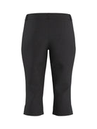 HDDORIS Pantalon capri slim taille mi-haute à fentes — HYPEDROP — Black — packshot dos 5 | Appart 17 Bruxelles