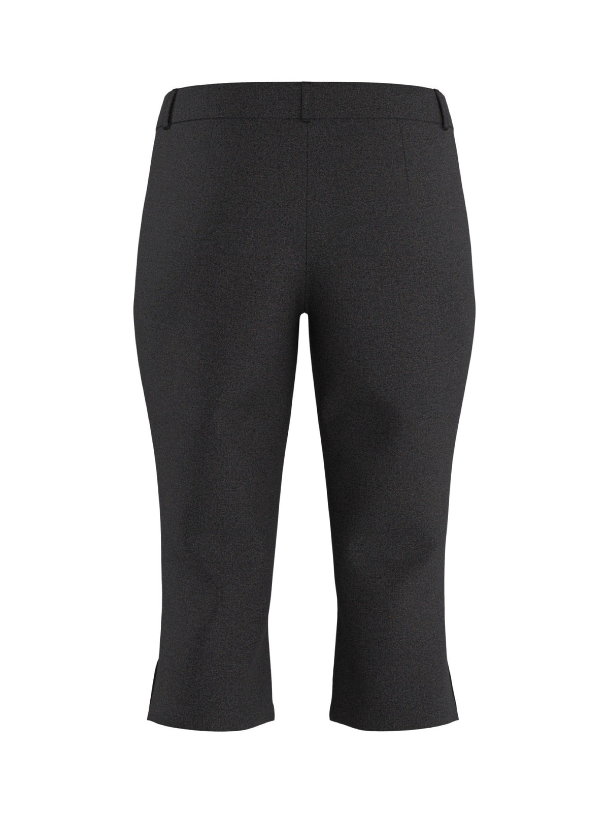 HDDORIS Pantalon capri slim taille mi-haute à fentes — HYPEDROP — Black — packshot dos 5 | Appart 17 Bruxelles