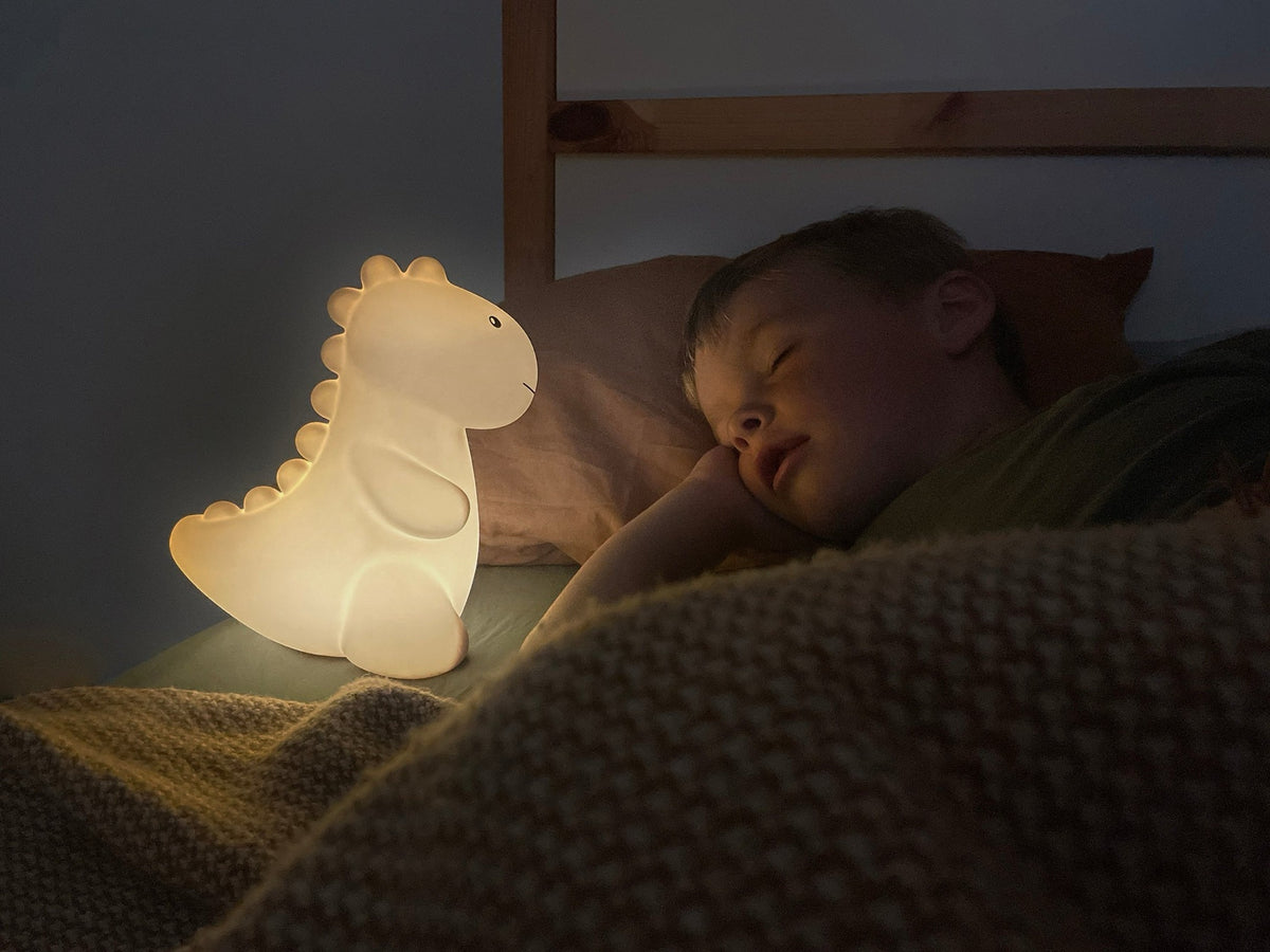 Veilleuse en silicone rechargeable — AP Junior — Jéroom dino sable — autre vue 4 | Appart 17 Bruxelles