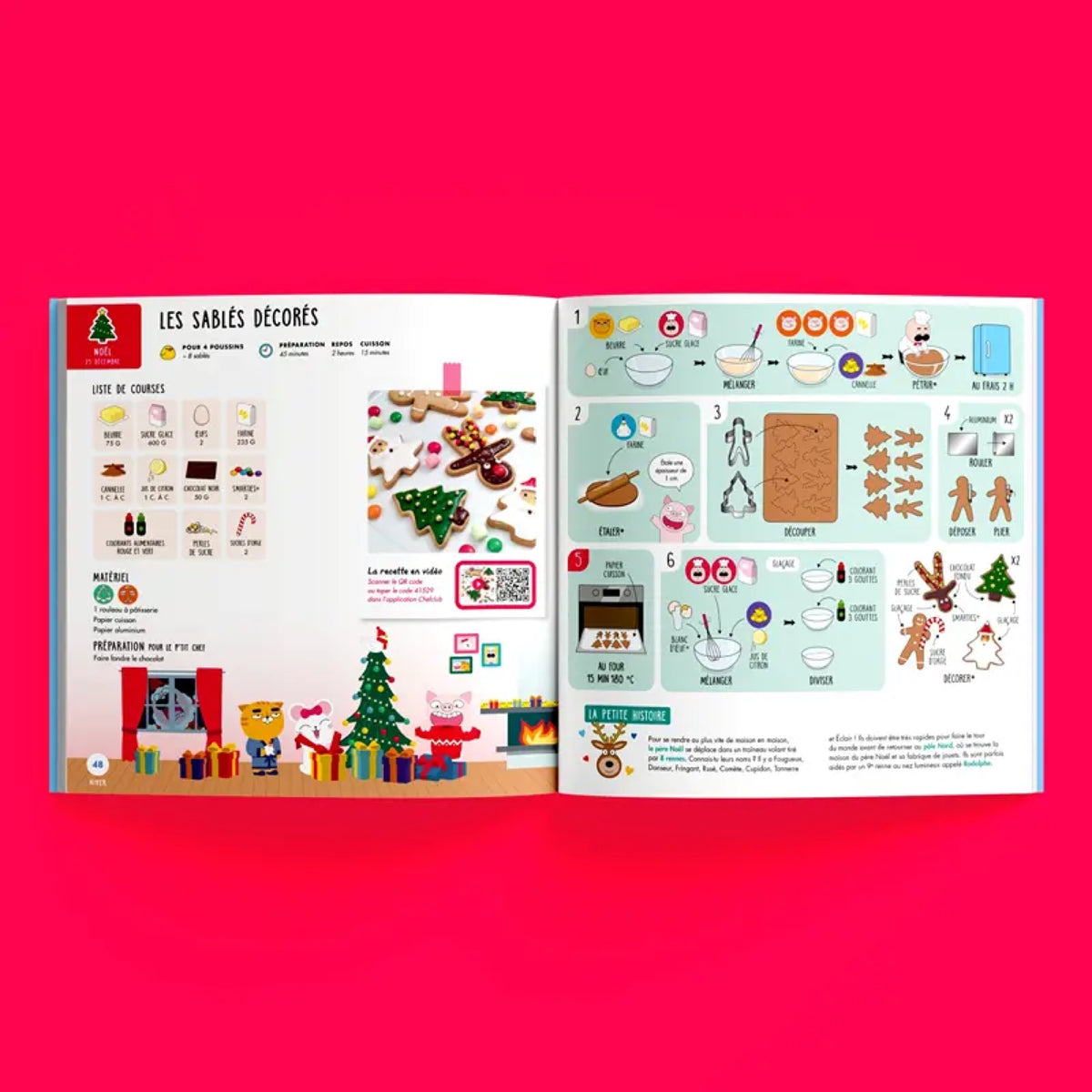 Coffret cuisine enfant livre de recettes — Chefclub Kids — C'est la fête toute l'année — autre vue 3 | Appart 17 Bruxelles