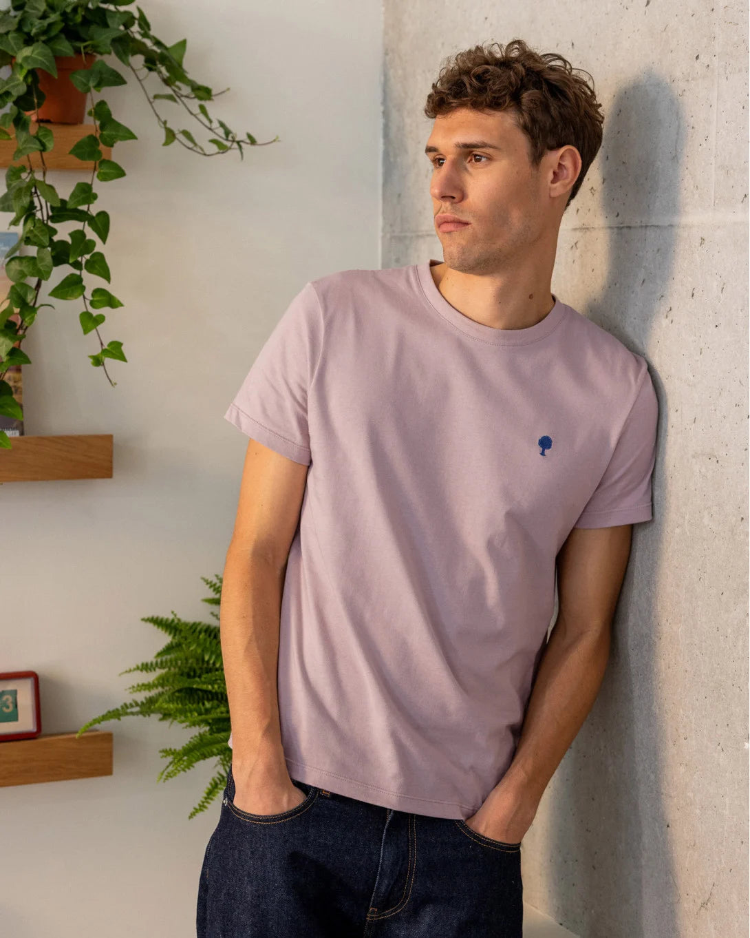 Faguo S26TS0101-PUR11 T-Shirt Arcy Violet — Faguo