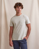 Faguo S26TS0107-ECR16 T-Shirt Olonne Écru (ECR16) — Faguo