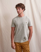 Faguo S26TS0107-ECR64 T-Shirt Olonne Écru (ECR64) — Faguo
