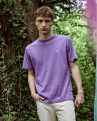 Faguo S26TS0108-PUR07 T-Shirt Lugny Lilas — Faguo