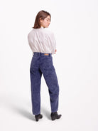 Fam Paris LENA Pantalon velours Navy – Fam Paris | Appart 17