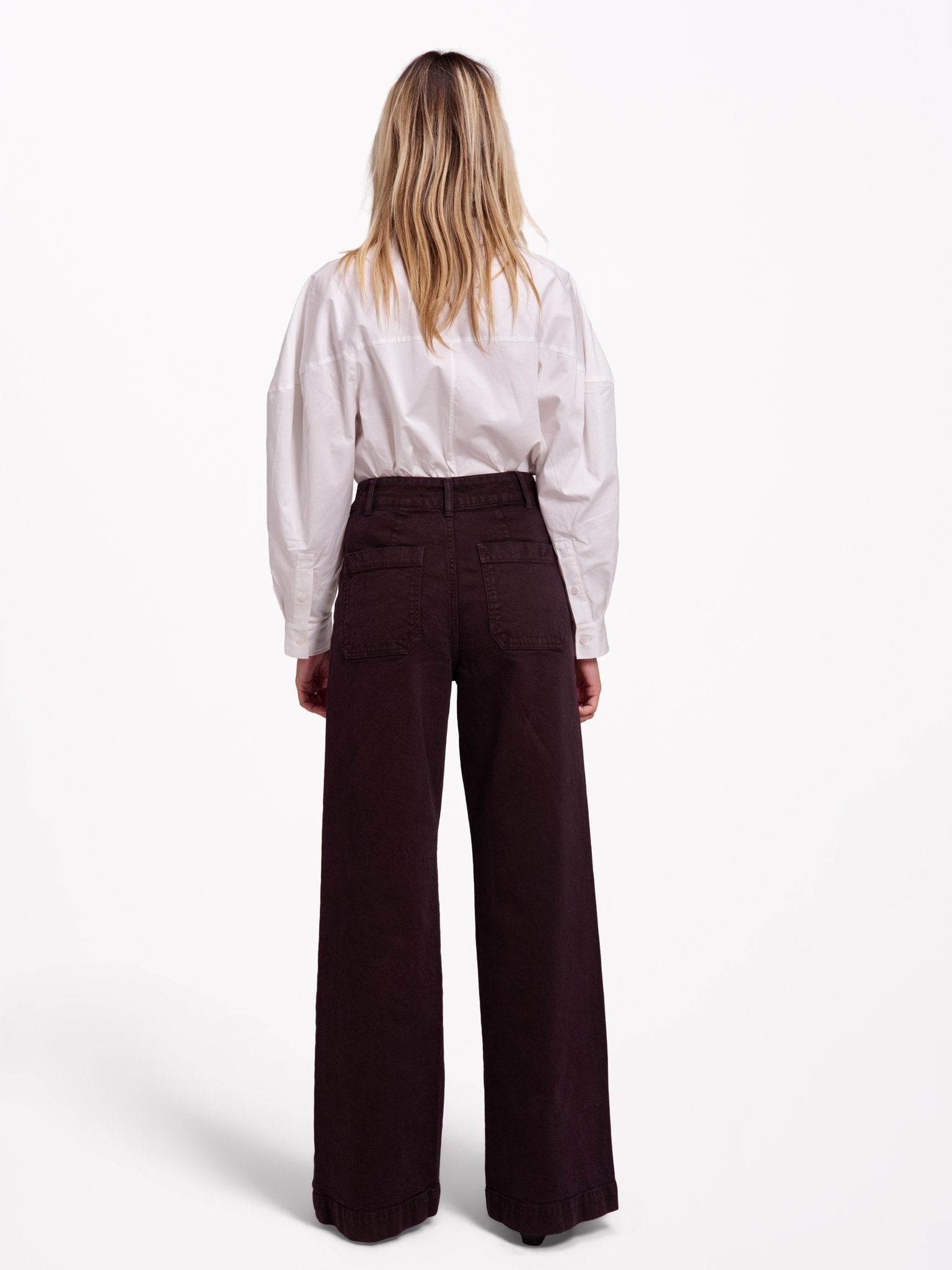 Fam Paris FAUVE Jean large Aubergine – Fam Paris | Appart 17