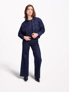 Fam Paris VALANCE Veste rayée Navy – Fam Paris | Appart 17