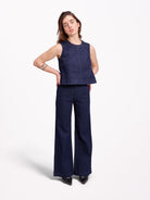 Fam Paris FRANCINE Jean flare Navy – Fam Paris | Appart 17