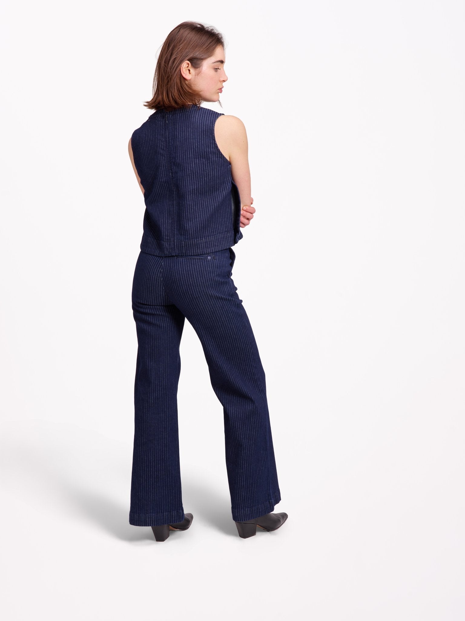 Fam Paris FRANCINE Jean flare Navy – Fam Paris | Appart 17