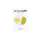 Duo de pin's « Patate » — Félicie Aussi — Patate — photo produit | Appart 17 Bruxelles