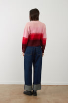 JOSEPHA Pull en maille nylon — Bordeaux — vue 3