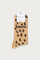 Chaussettes bichette léopard sable 36/40 — Félicie Aussi | Appart 17 Bruxelles