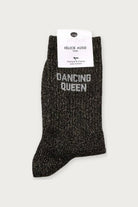 Chaussettes « Dancing Queen » pailletées — Noir pailleté 36/40 — Félicie Aussi | Appart 17 Bruxelles