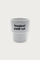 Gobelet « Bonjour petit cul » en porcelaine — Félicie Aussi | Appart 17 Bruxelles