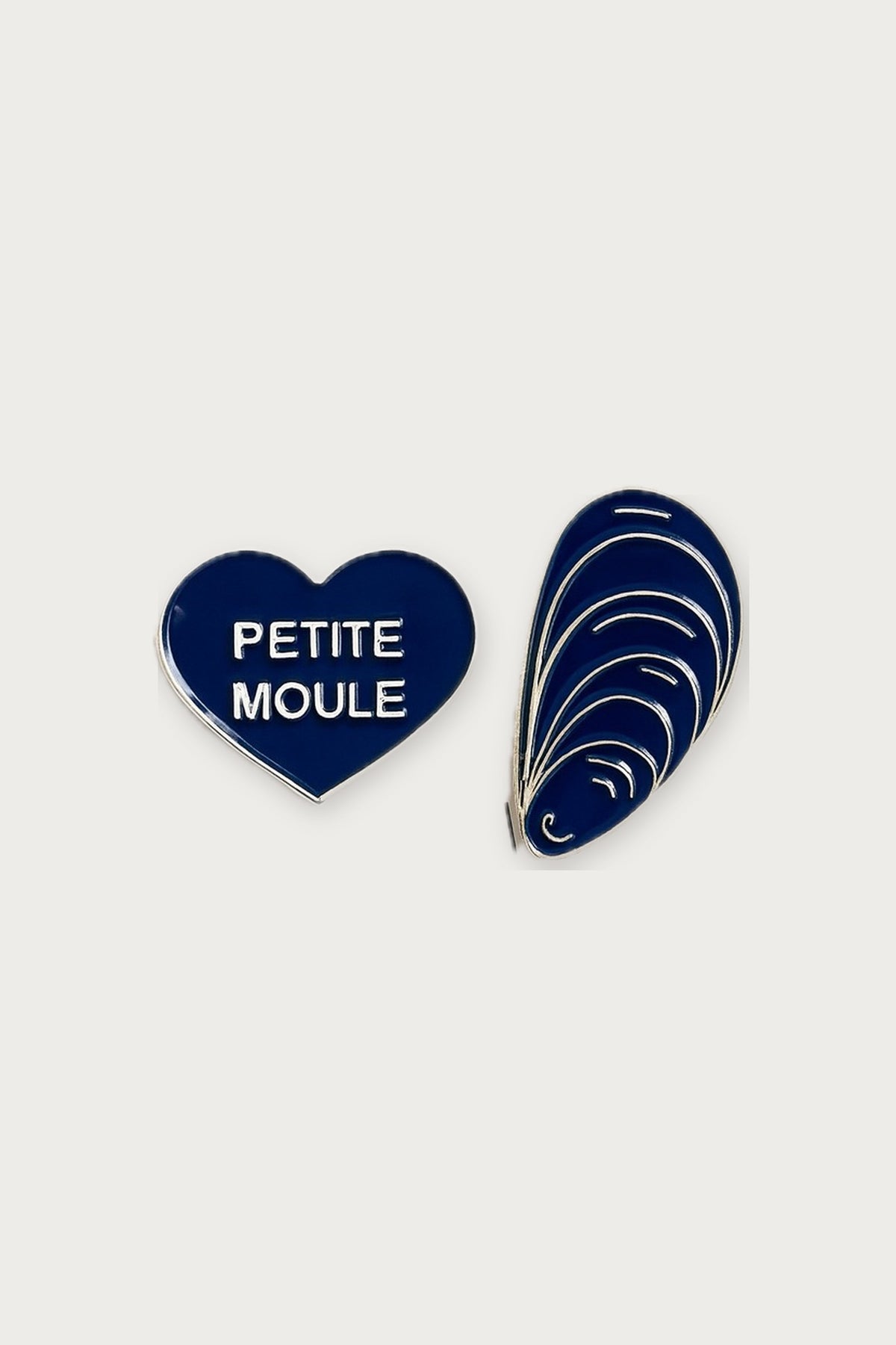 Duo de pin's « Petite moule » — Félicie Aussi | Appart 17 Bruxelles