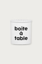 Boite a table — Félicie Aussi | Appart 17 Bruxelles