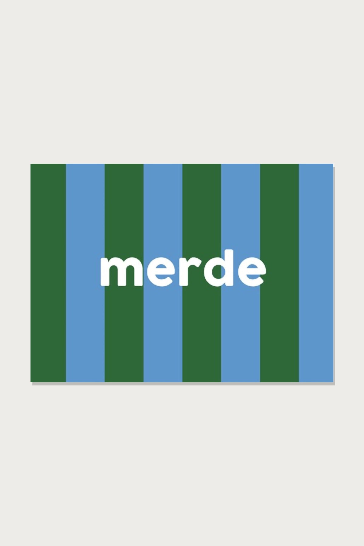 Carte animée 3D « Merde / j'ai oublié ton anniversaire » — Félicie Aussi | Appart 17 Bruxelles