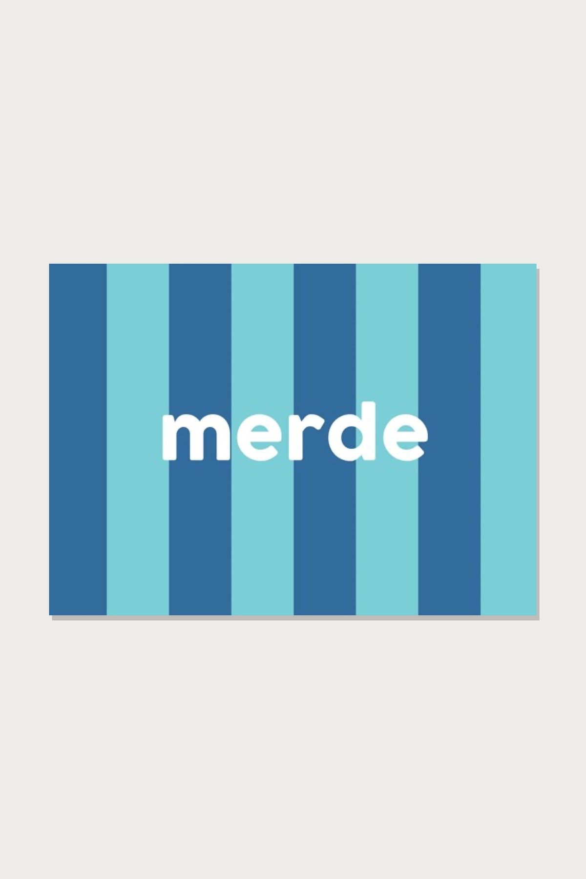 Carte animée 3D « Merde / t'es vieux » — Félicie Aussi | Appart 17 Bruxelles