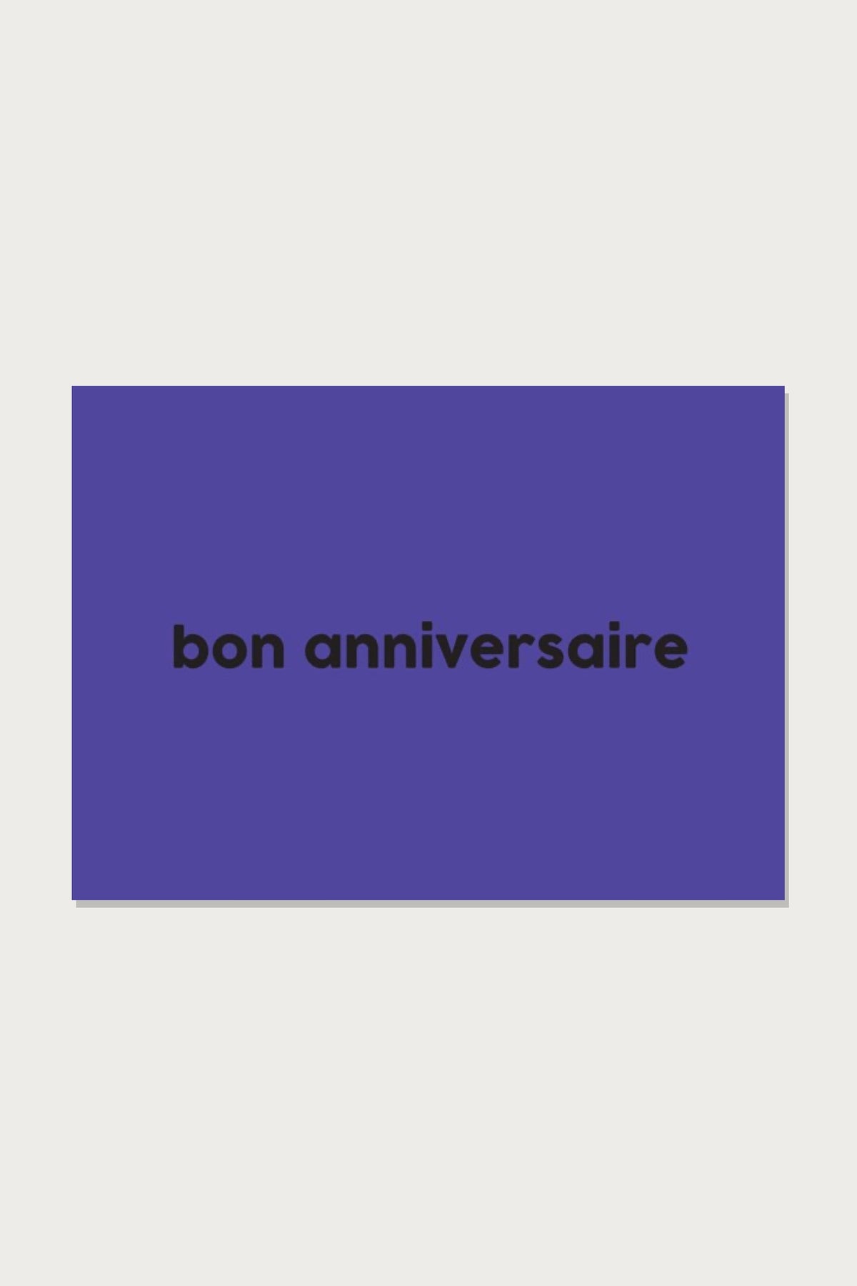 Carte animée 3D « Bon anniversaire / old soul » — Félicie Aussi | Appart 17 Bruxelles
