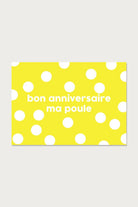 Carte animée 3D « Bon anniversaire ma poule » — Félicie Aussi | Appart 17 Bruxelles
