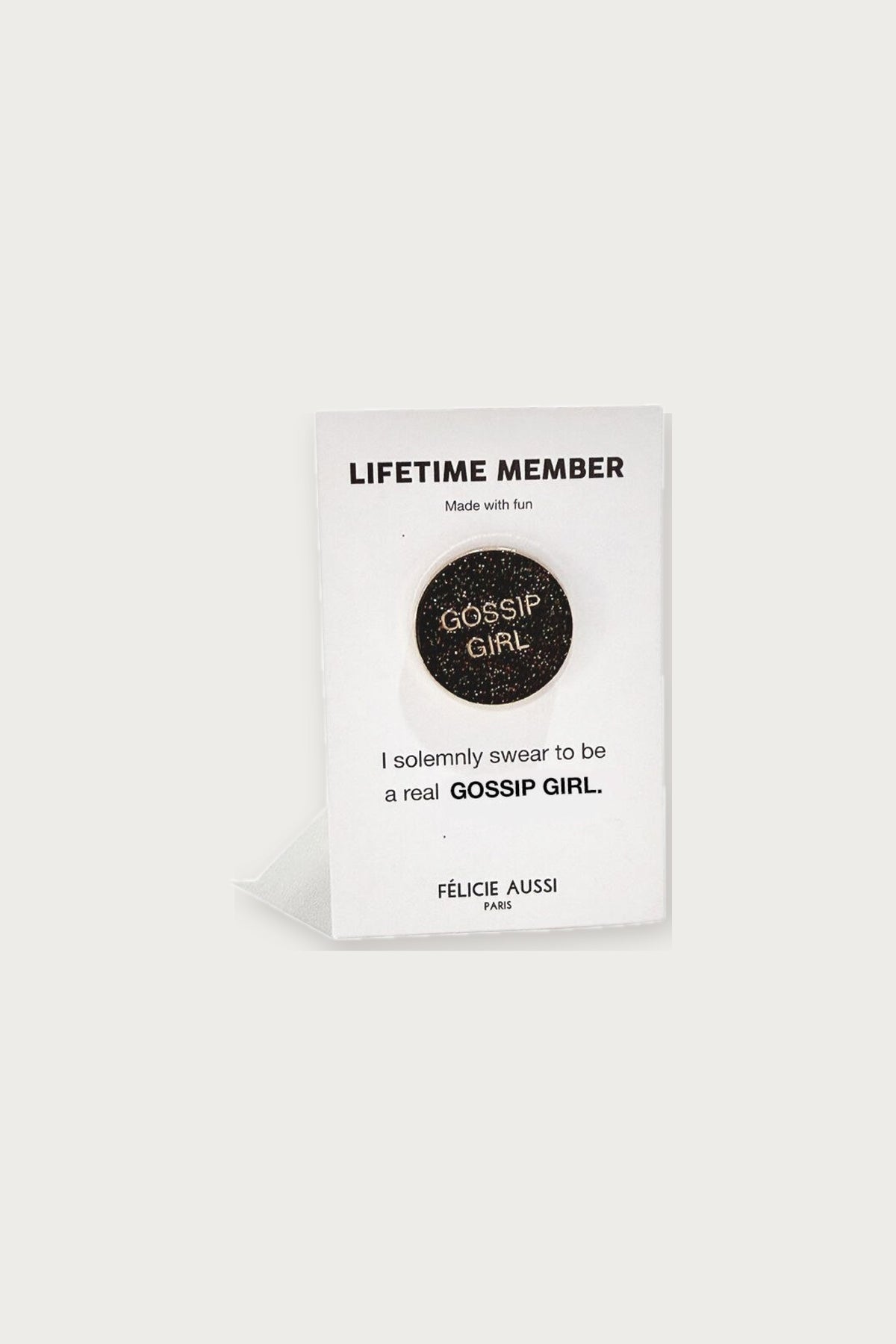 Pin's « Gossip Girl » — Félicie Aussi | Appart 17 Bruxelles