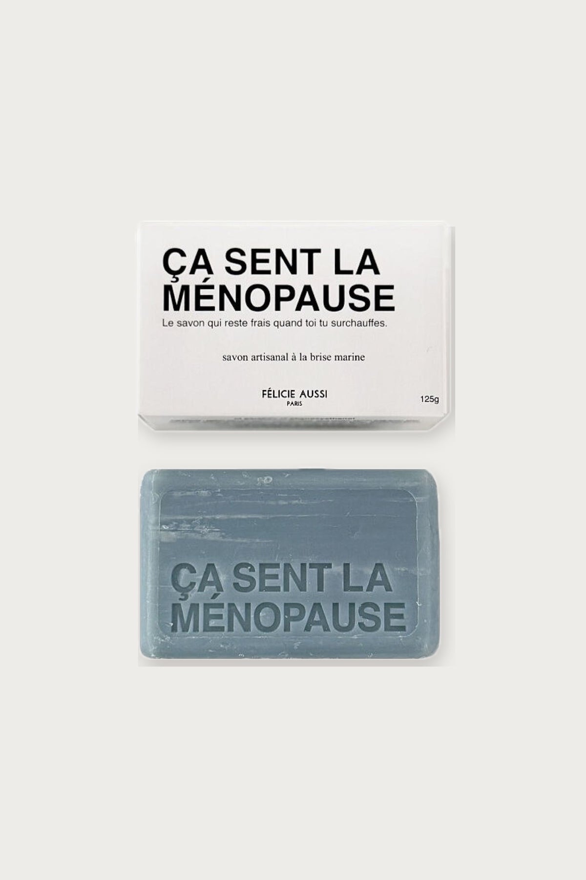 Savon « Ménopause » à la brise marine — Félicie Aussi | Appart 17 Bruxelles
