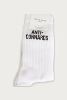 Chaussettes « Anti-connards » — Blanc 36/40 — Félicie Aussi | Appart 17 Bruxelles