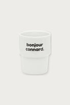 Gobelet « Bonjour connard » en porcelaine — Félicie Aussi | Appart 17 Bruxelles