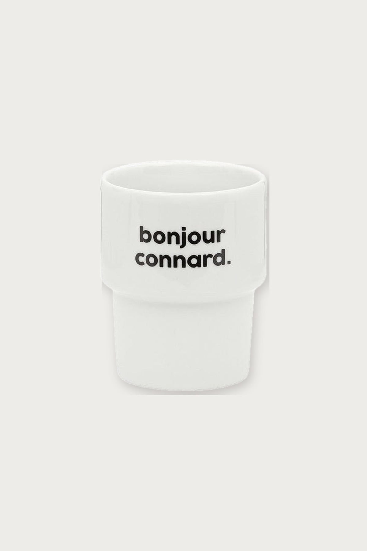 Gobelet « Bonjour connard » en porcelaine — Félicie Aussi | Appart 17 Bruxelles