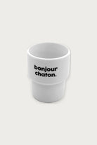 Gobelet « Bonjour chaton » en porcelaine — Félicie Aussi | Appart 17 Bruxelles