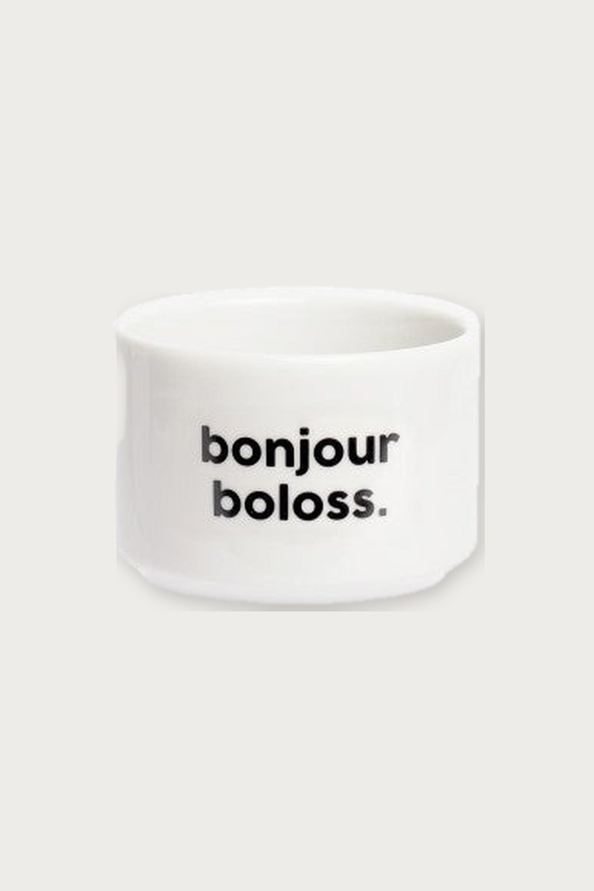 Gobelet bonjour boloss - Céramique Art de la table — Félicie Aussi | Appart 17 Bruxelles