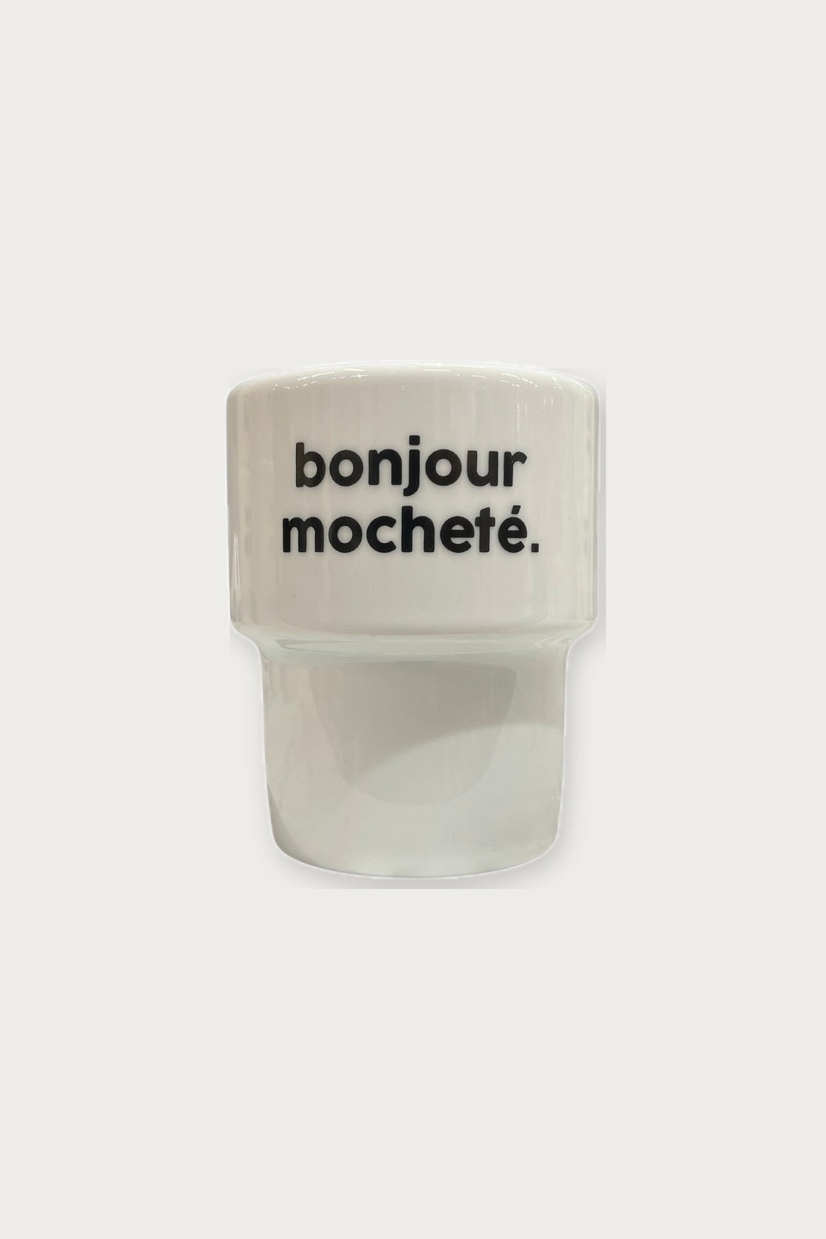 Gobelet bonjour mocheté — Félicie Aussi | Appart 17 Bruxelles
