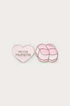 Duo de pin's « Paupiette » — Rose — Félicie Aussi | Appart 17 Bruxelles