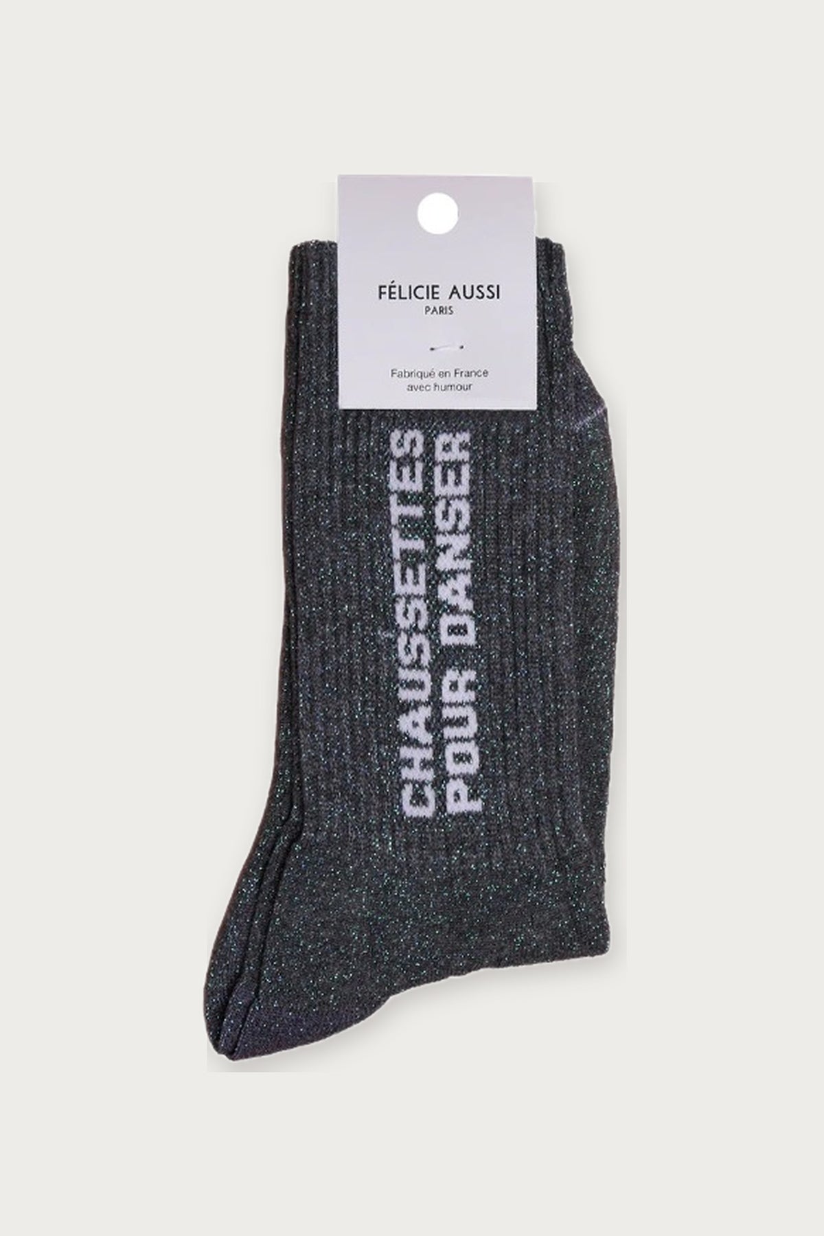 Chaussettes pour danser paillettes — Félicie Aussi | Appart 17 Bruxelles