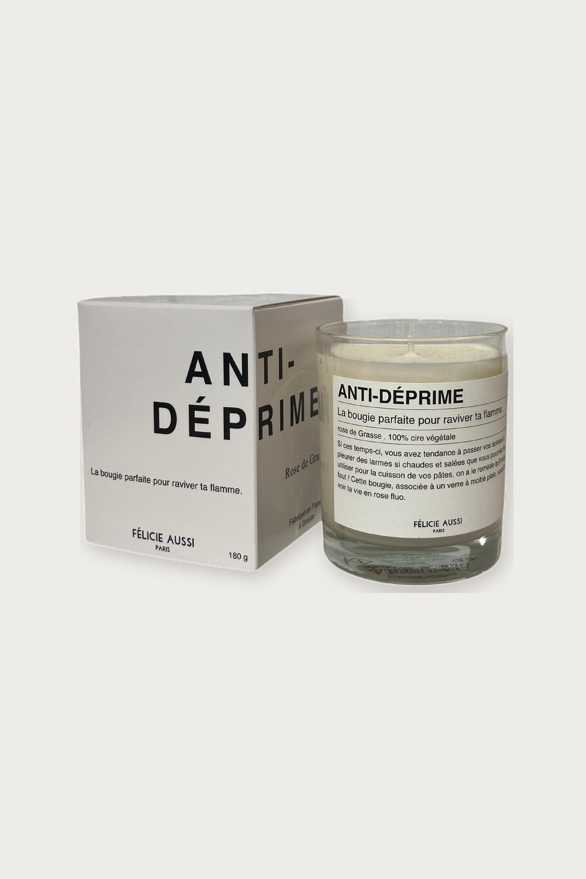 Bougie anti-déprime — Félicie Aussi | Appart 17 Bruxelles