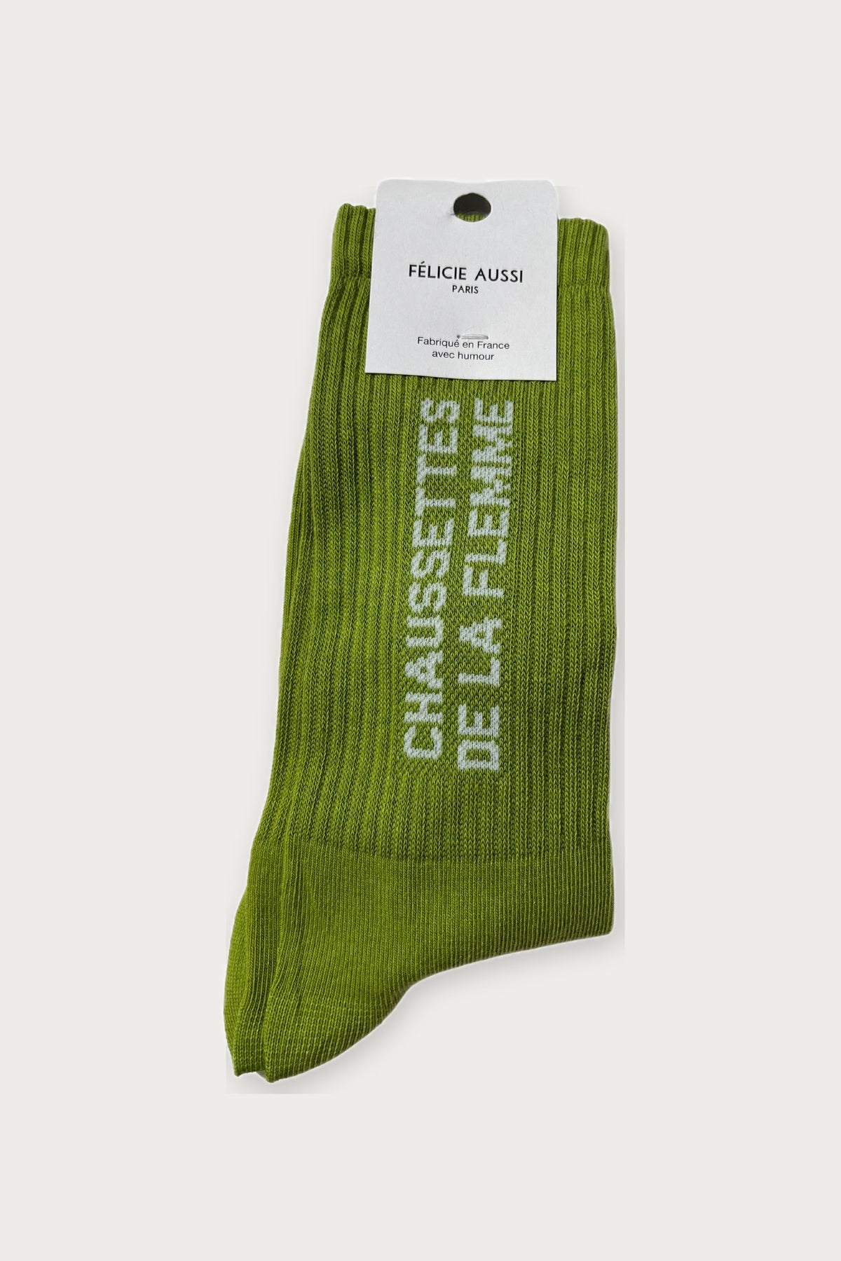 Chaussettes de la flemme — Félicie Aussi | Appart 17 Bruxelles