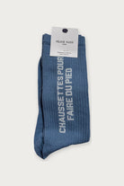 Chaussettes pour faire du pied bleu — Félicie Aussi | Appart 17 Bruxelles