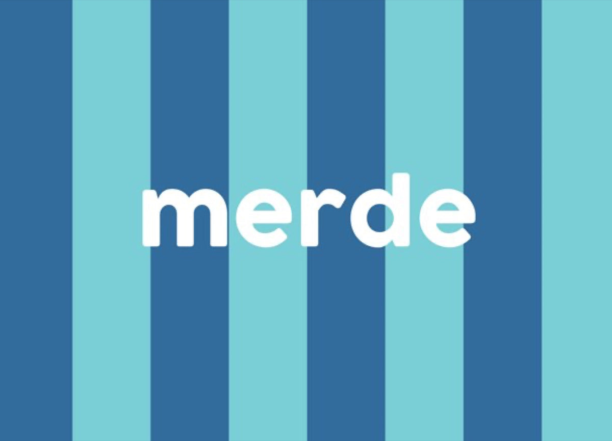 Félicie Aussi Carte animée 3D « Merde / t'es vieux » — Felicie Aussi — Merde / t'es vieux — photo produit | Appart 17 Bruxelles