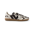 CAVAL Pulse West Call Baskets asymétriques en cuir effet poulain imprimé vache — CAVAL — West Call — packshot, pied droit | Appart 17 Bruxelles